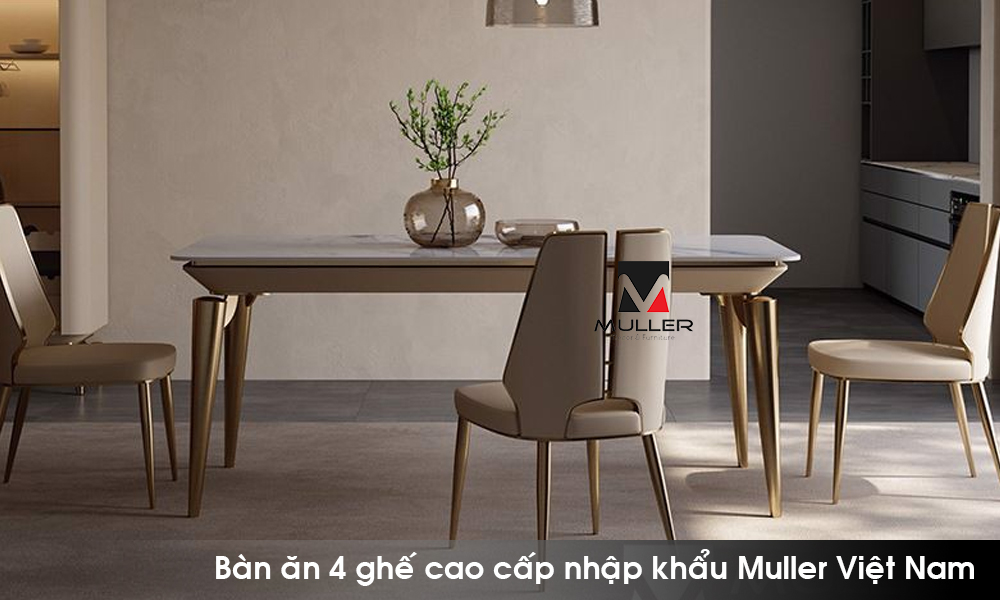 Bàn ăn Mặt đá Nhập Khẩu Cao Cấp Muller Việt Nam 3