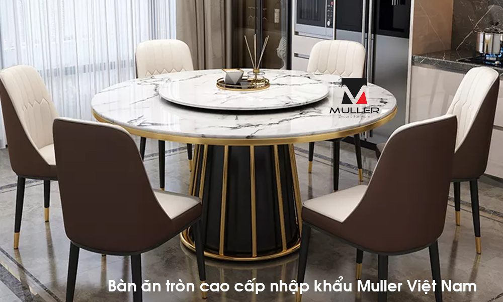 Bàn ăn Mặt đá Nhập Khẩu Cao Cấp Muller Việt Nam 5