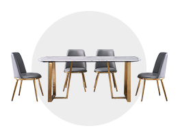 Icon bàn ăn mặt đá cao cấp muller việt nam